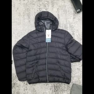 NEW Mens Point Zero ultra light black puffer jacket